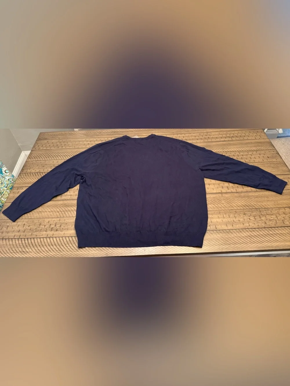 OAK HILL PREMIUM Cotton Cashmere Sweater V Neck